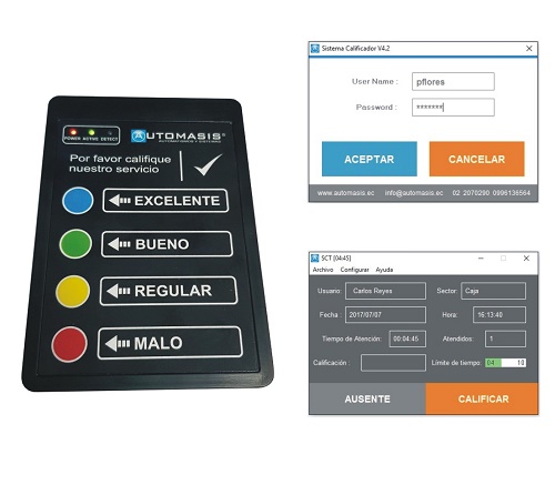 calificador touch